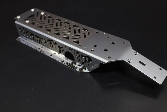 Хромированная основная рама fire bone для 1/5 HPI Baja 5B 5T SC KM Rovan Gas бесплатная доставка|hpi