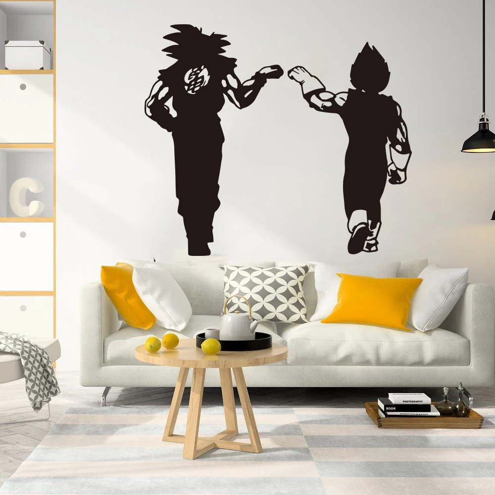 Большой дракон Наклейка на стену цитата мяч Z Goku Nimbus детская манга Goten трусы Janpanse