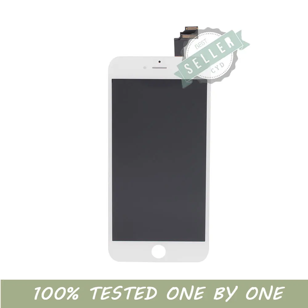 10 шт./лот без битых пикселей 5 дюймов pantalla для iPhone 6 plus ЖК дисплей сенсорный экран