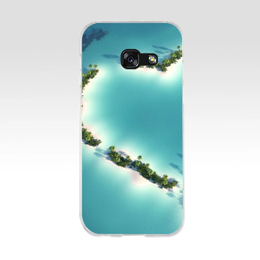 Мягкий силиконовый чехол из ТПУ 91AQ Sea of Love для телефона Samsung galaxy a3 a5 2016 2017 a6 A8 2018 |
