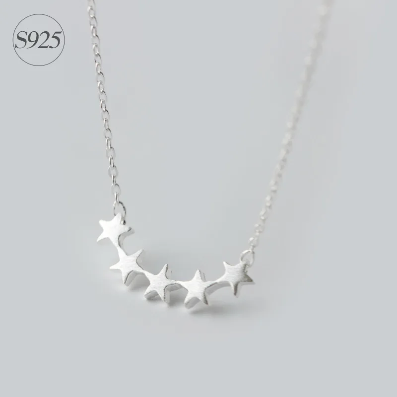 Настоящий. Простые подвески из стерлингового серебра 925 пробы/Колье-чокер