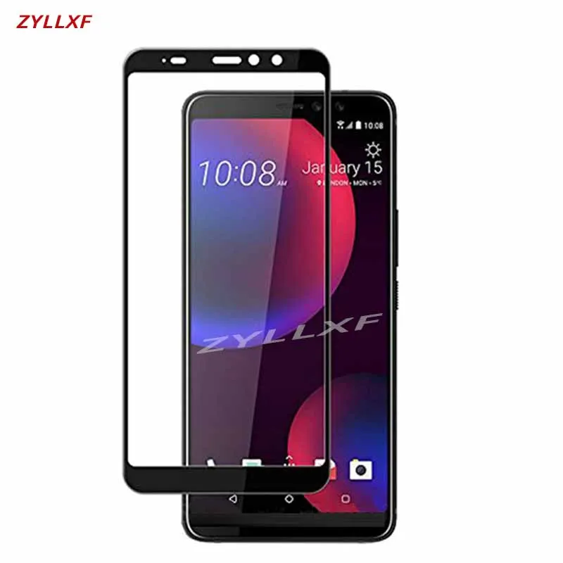 2PCS/Lot For HTC U11 EYEs Full cover Tempered Glass Premium Screen Protector Film 6.0 inch 9H 2.5D Safety On U 11 | Мобильные
