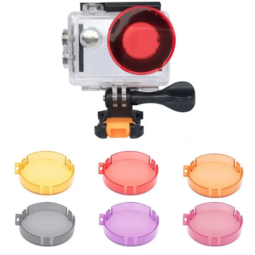 

Diving Aqua Color Lens Filter for Eken H9R H8R Ultra Hd 4k Action Camera Waterproof Housing Case Accessories