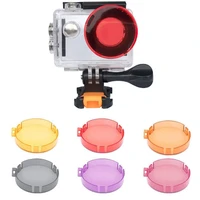 diving aqua color lens filter for eken h9r h8r ultra hd 4k action camera waterproof housing case accessories