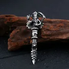 Байер Лидер продаж индийский Ганеша для Для мужчин Нержавеющаясталь Религия кулон Цепочки и ожерелья Jewelry BP8-184