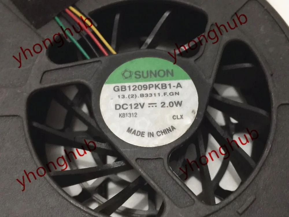 SUNON GB1209PKB1 A 13.(2). B3311.f. GN DC 12V 2 0 W 88x83x19mm вентилятор охлаждения сервера|blower fan|12v dc blower