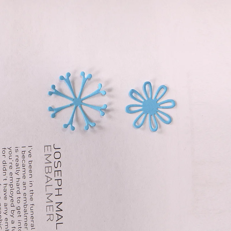 3pcs DUOFEN S18053102 Metal Cutting Dies - Stamens Hollow Embossing Stencil for DIY Scrapbook Paper Album image 3