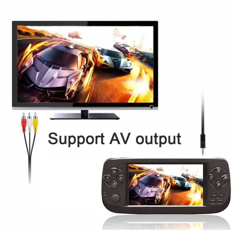 Новые 64 бит 4 3 дюйма встроенные 3000 игр PAP K3 для CP1/CP2/GBA/FC/NEO/GEO форматов игры