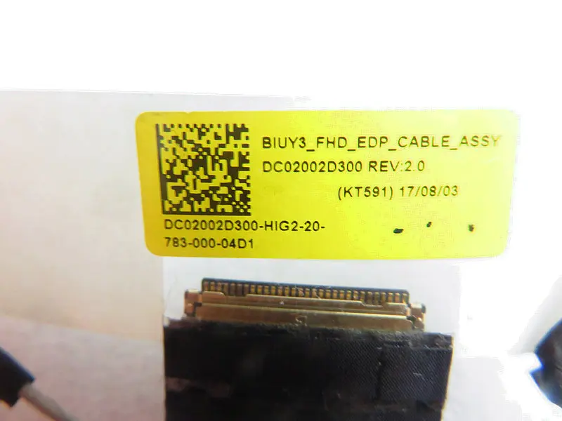 NEW original for lenovo YOGA 710 710-14ISK 710-15 710-15isk DC02002D300 led lcd lvds cable | Компьютеры и офис