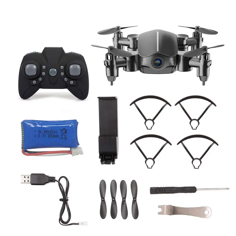 

Upgraded RS535 wide angle HD camera Foldable RC Drone 2.4G Altitude Hold 6 Axis Gyro Headless Mode colorful fpv Quadcopter Toys