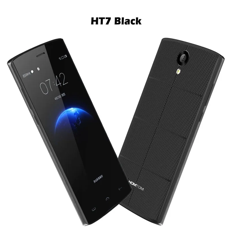 Оригинальный HOMTOM HT7/HT7 PRO 8 ГБ/1 ГБ 16 ГБ/2 Android 5 1 4 ядра 0 ГГц Поддержка Dual SIM Play Store gps