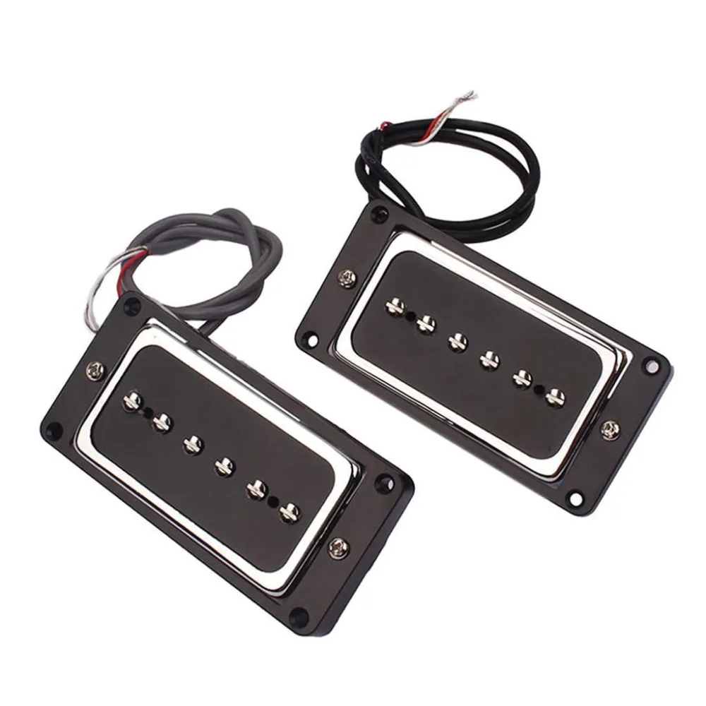 Сменный фиксатор для электрогитары набор мыла P90 Alnico 5 Pickups Bridge Neck Sets | Спорт и