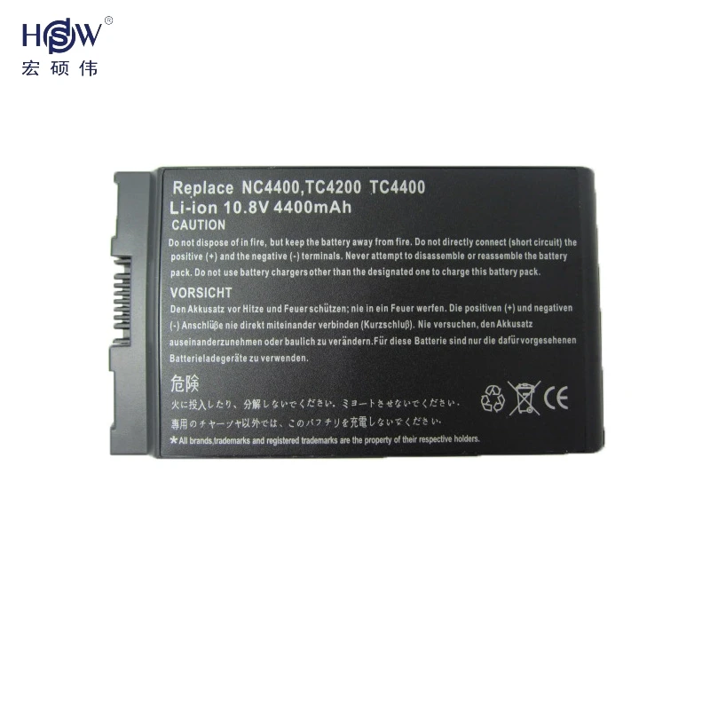 HSW ноутбука аккумулятор для HP бизнес-ноутбук compaq 4200 NC4200 NC4400 TC4200 TC4400 381373-001 383510-001