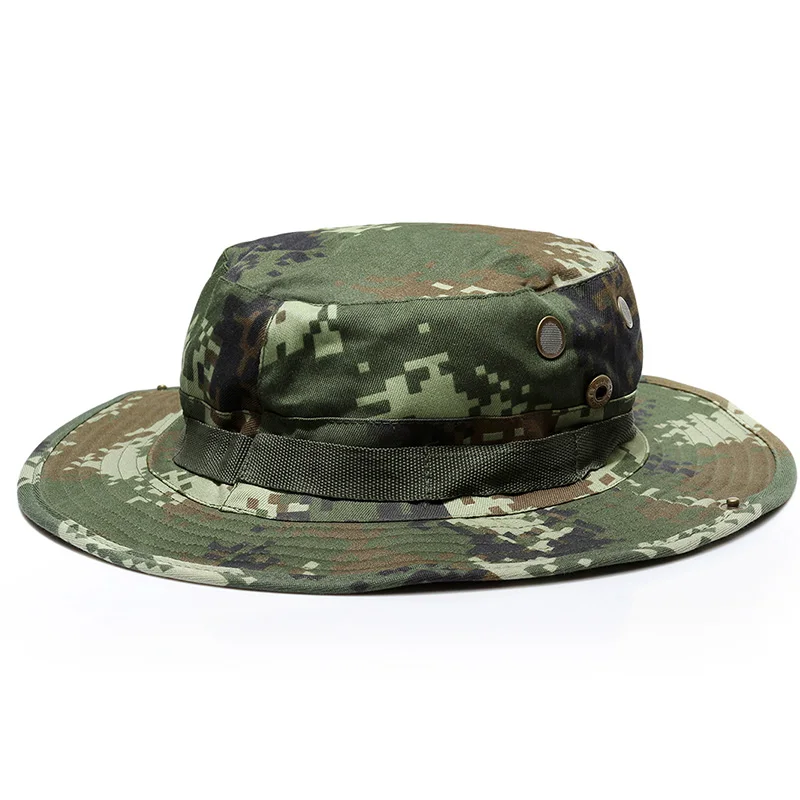 07A Camo Охотничья шляпа Bonnie военные шапки армейские камуфляжные рыболовные шапки Тактические страйкбол боевые Пейнтбол шапки Лесной цифровой Мультикам - Цвет: 07A Camo