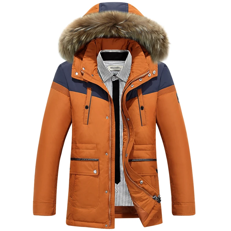 Winter Jacket Men With Hood Coat Boy Men's Male White Duck Down Down-Jacket Coats Plus Size M-4XL |