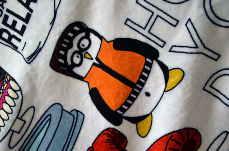 Плюшевое одеяло серии TV Friends центральное Perk Hugsy рисунок из мультфильма детская