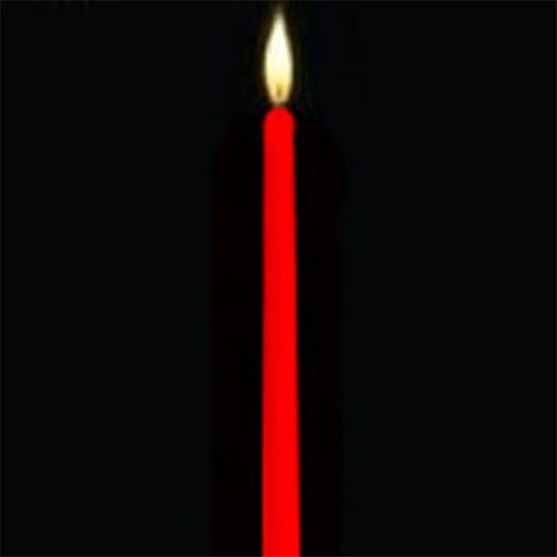 1 шт. исчезающая свеча волшебный трюк красный и белый аксессуары для сцены