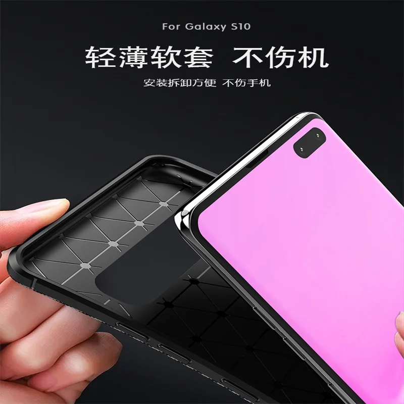 On For Samsung Galaxy S10 5G Case cover Protect soft silicone pouch phone SamsungS10 S105G S 10 case |