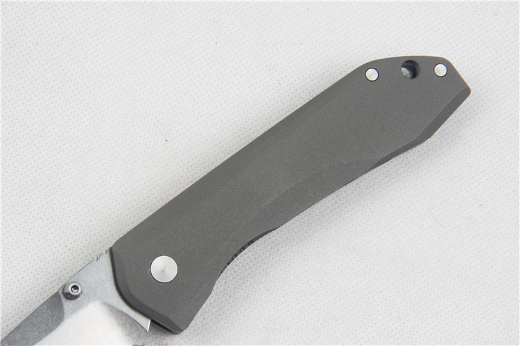 Складной нож с шариковым подшипником S35VN blade TC4 титановая ручка походные