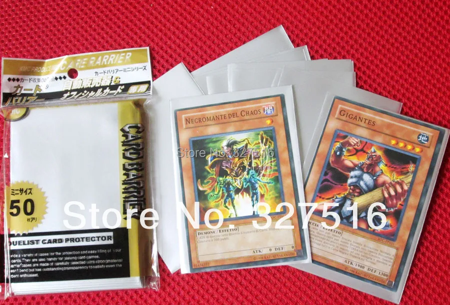 10 упаковок (50 шт./упаковка) Yu Gi Oh! Косплэй магические карты держатель карточек