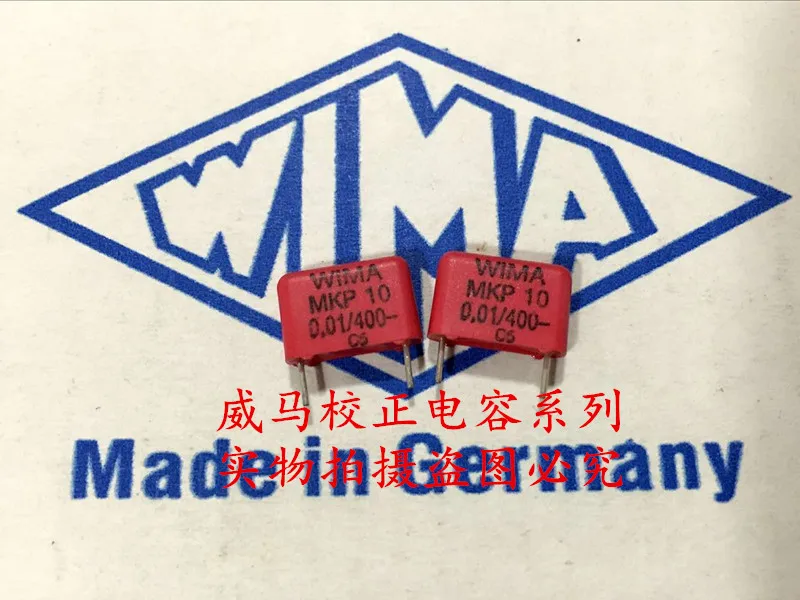 2020 hot sale 10pcs/20pcs German capacitor WIMA MKP10 400V 0.01UF 400V 103 10nf P: 10mm Audio capacitor free shipping