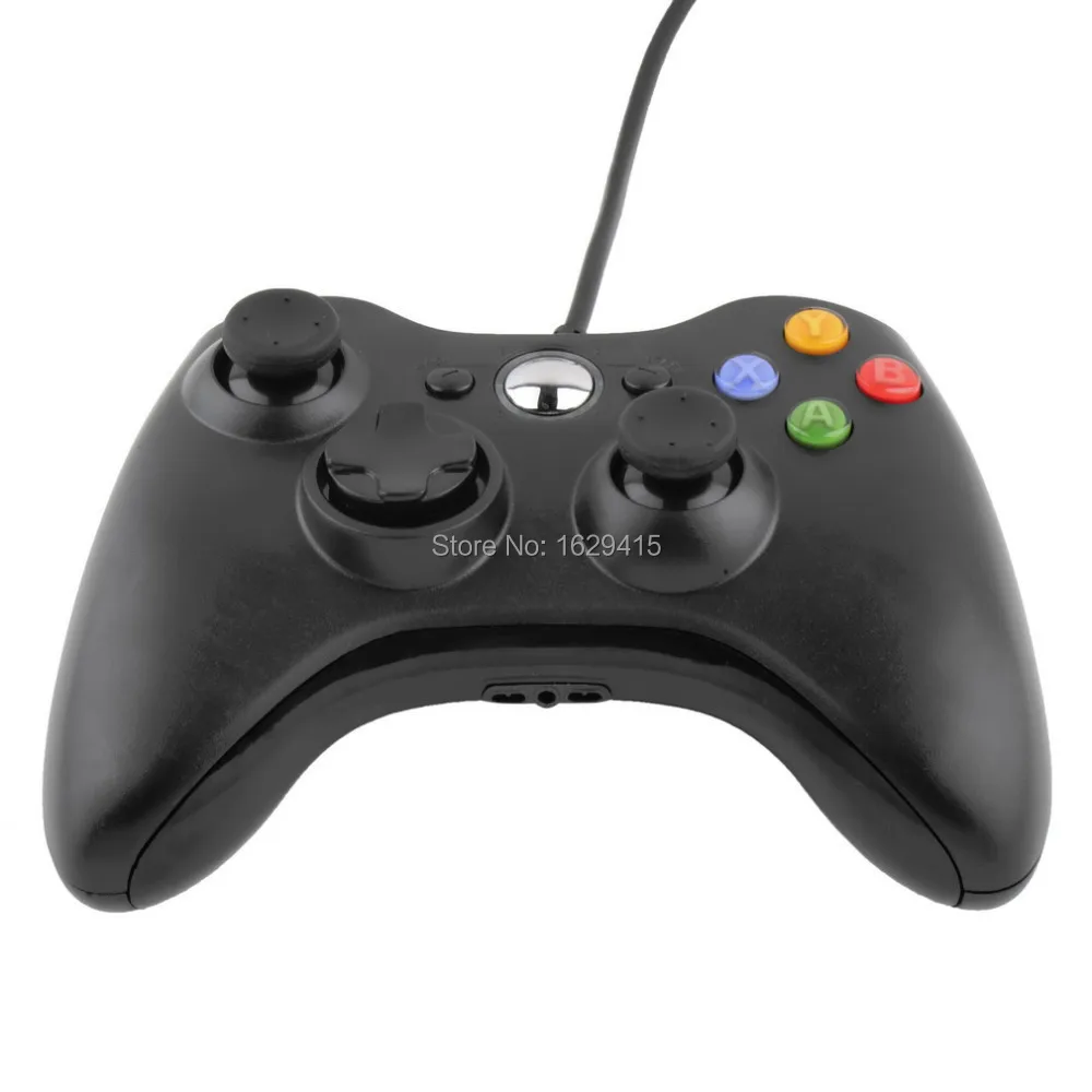 USB проводной Joypad геймпад для Microsoft Xbox 360 консоли контроллер черный белый цвет
