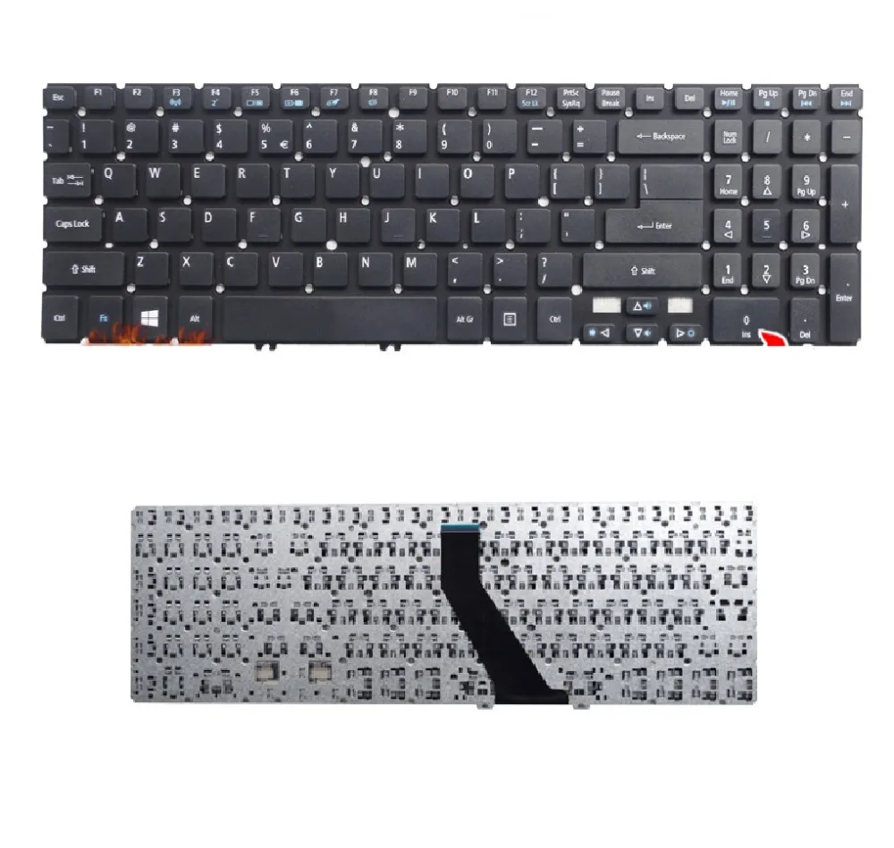 

SSEA New US Keyboard No frame For Acer Aspire V5 V5-531 V5-571 V5-571P V5-531 V5-571 V5-551G V5-571G V5-571PG M5-581G M5-581T