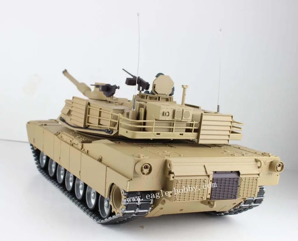 1/16 США M1A2 ABRAMS основной боевой танк 6 0 с пушкой пусковой отдачей 3918 1 продвинутый