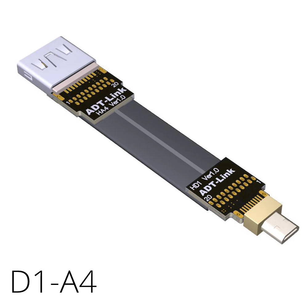 Микро HDMI Женский удлинитель Кабо мужского и женского пола кабель 5/10/15/20/30/50/80/100 см