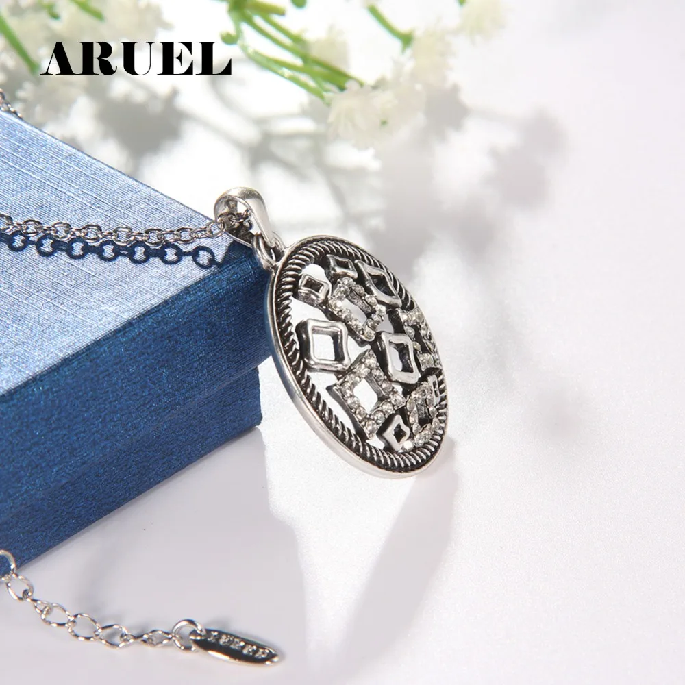 Aruel Мода Посеребренная/золото женщин решений австрийский хрусталь вечерние