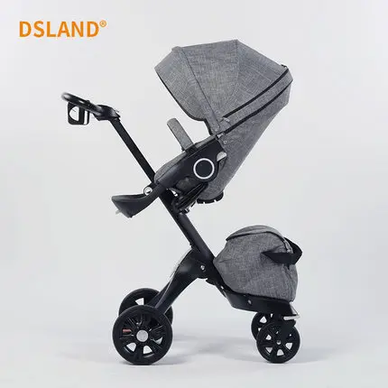 Dsland High View, детская коляска, переносная, двухходовая, четыре колеса, амортизатор, детская коляска, складной зонт, автомобиль, детская коляска - Color: V6