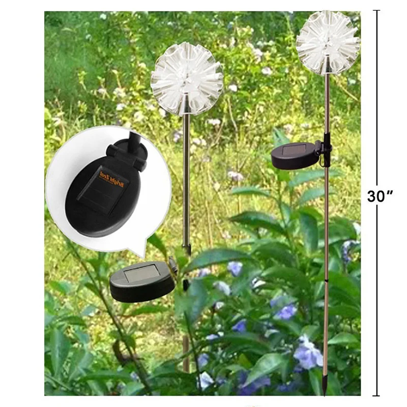 1pcFlower Солнечный свет Открытый садовый Подсолнух Кола огни для двора путь