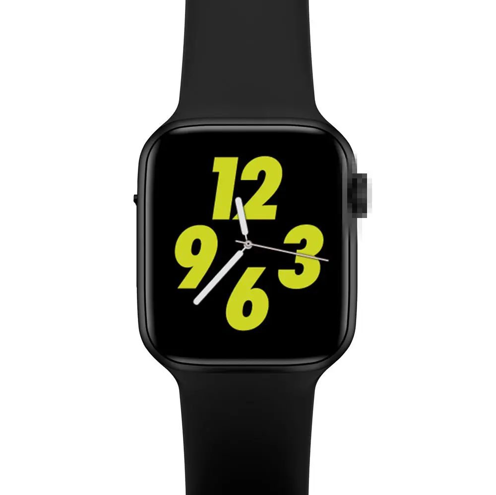 Смарт часы W34 монитор сердечного ритма 44 мм чехол серия 4 Bluetooth подключение Smartwatch PK