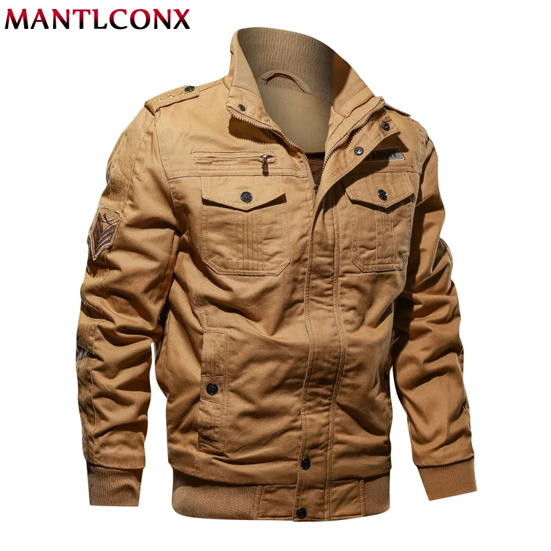 Мужская теплая куртка MANTLCONX армейская карго 6XL|Мужские куртки| |