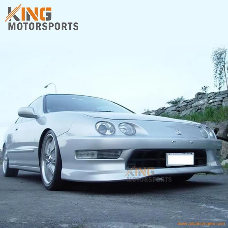 Подходит 98-01 Acura Integra DC2 Тип R Стиль передний бампер спойлер обвес PP