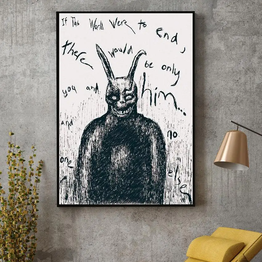

Donnie Darko (2001) Movie Canvas Painting Wall Art Pictures Prints Home Decor Wall Poster Decoration For Living Room