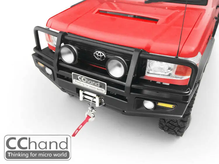 CChand RC4WD 1/10 LC70 ARB-DELUXE передний металлический бампер черный/серебристый | Игрушки и