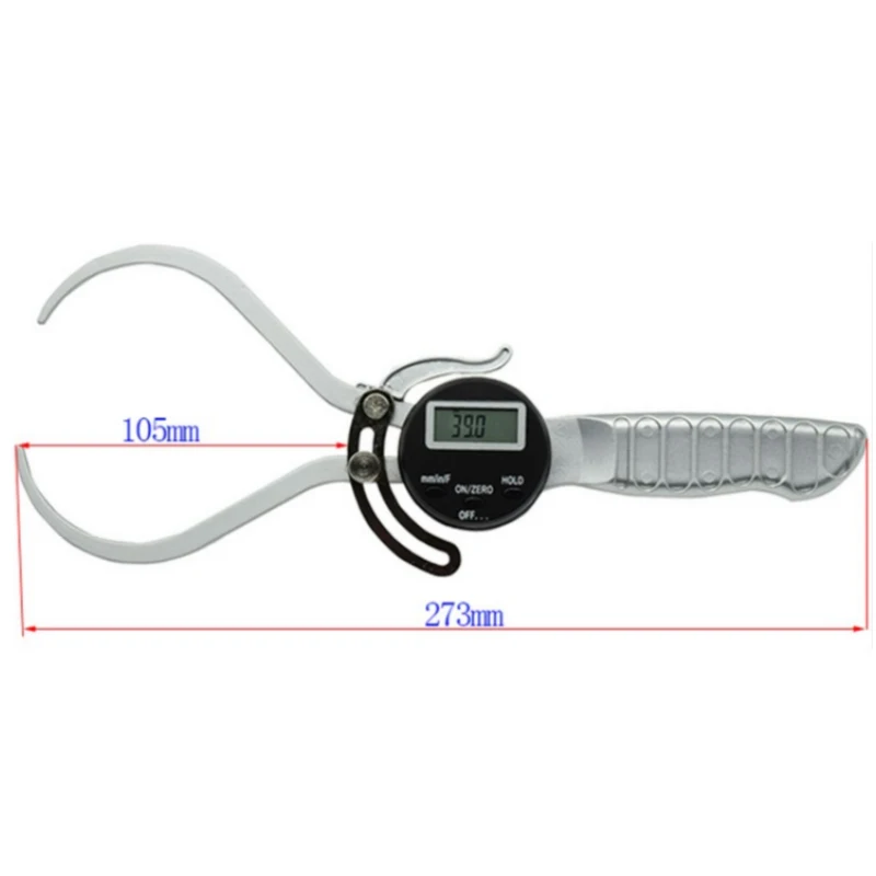 

0-150mm 6" Fraction Digital Outside Caliper with handle Outside OD Digital Electronic Gauge Caliper