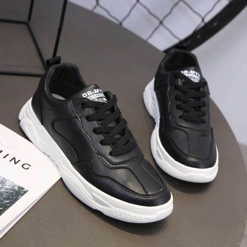 Summer New Mens Shoes Casual Men Sneakers Fashion Vulcanized Lace Up White Hip Hop Male Adult | Обувь