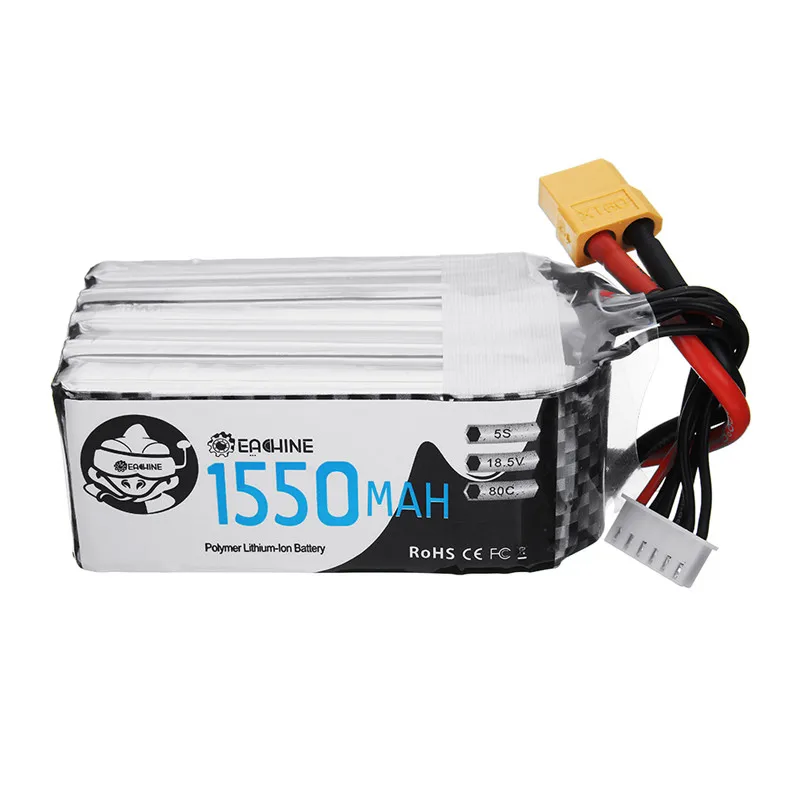 Wizard TS215 FPV гоночный Дрон RC Квадрокоптер запасная часть 5S 18 5 V 1550mAh 80C Lipo