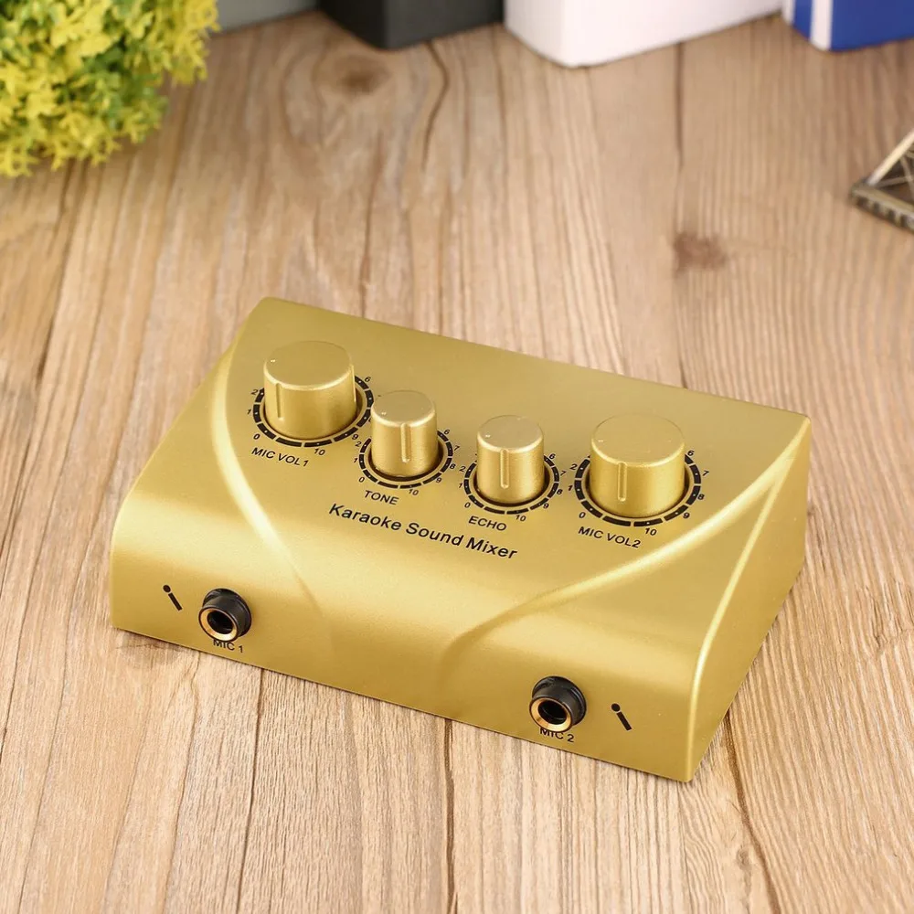 Мини домашний реверберация Cara OK mixer effect KTV усилитель мощности