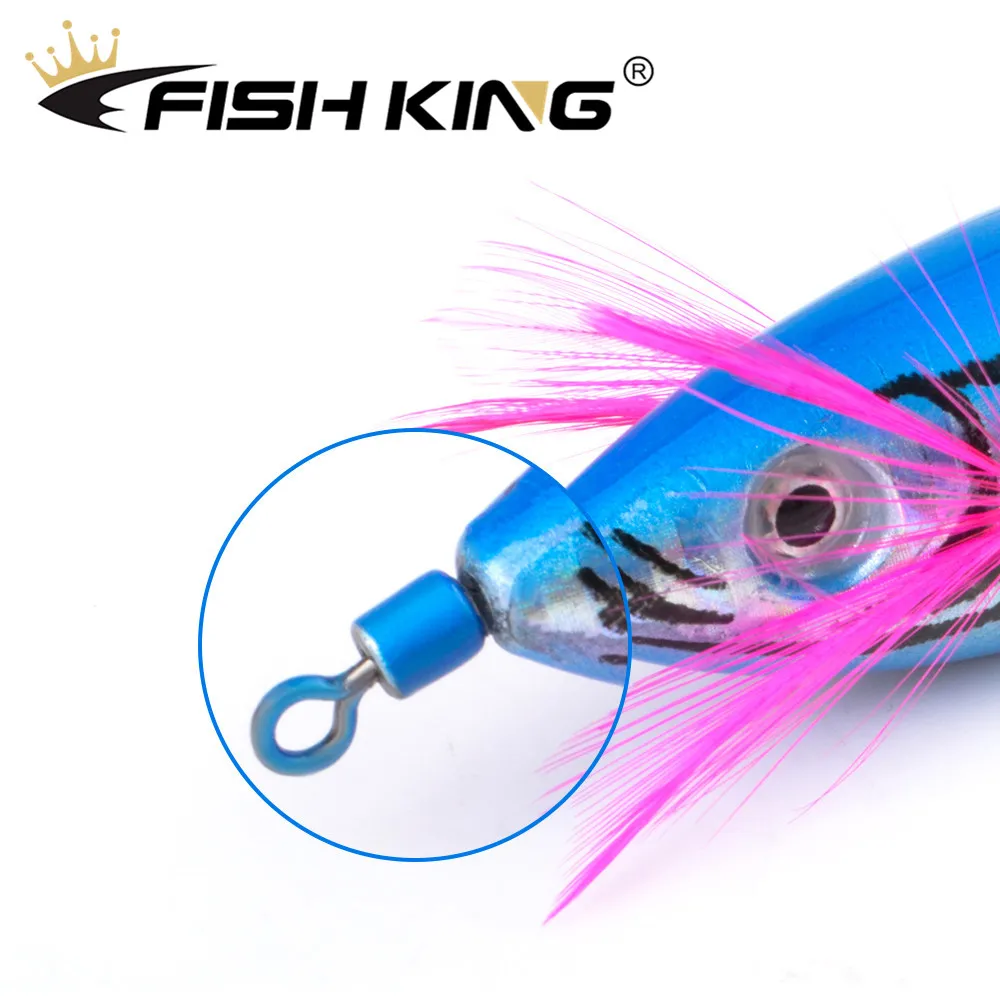 FISH KING приманка для рыбной ловли 7 см/11 5 г крючок кальмара со стандартными блеснами