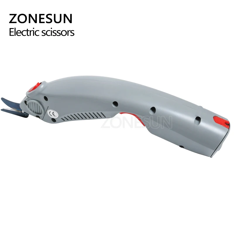 Электрические ножницы ZONESUN для резки бумаги коробки одежды ткани текстиля кожи