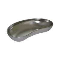 1pcs m code stainless steel curved plate kidney tray surgical medical disinfection container kidney shape equipment