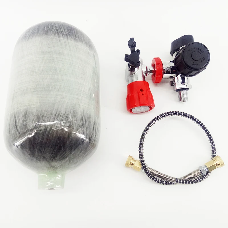 AC52021 Acecare 2L HPA Airsoft из углеродного волокна/Пейнтбольного бака для PCP /HPA