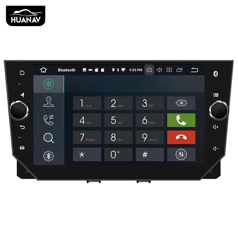 HUANVA Android8.0 нет DVD плеер автомобиля gps навигация для сиденья Ibiza мультимедиа автомобильный Радио плеер стерео авто лента recorde