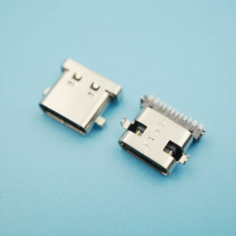 30 шт./лот 3 1 USB гнездовой разъем тип C 8 7 Раковины Тип 16Pin передняя вставка редкий SMT