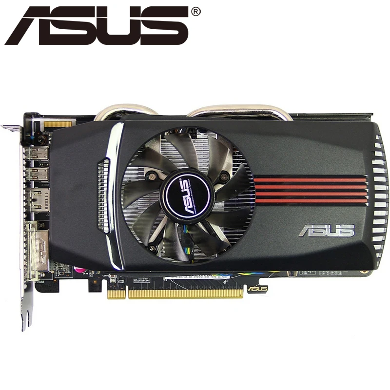 

Видеокарта ASUS HD 7770, 1 ГБ, 750 бит, GDDR5, для ATI Radeon HD7770, VGA карты, б/у, эквивалент GTX GTX650 Ti
