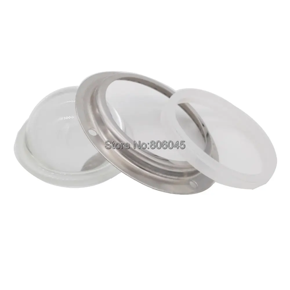 1 комплект 66 мм оптическая лампа кольцо из нержавеющей стали и силиконовое 3 в для