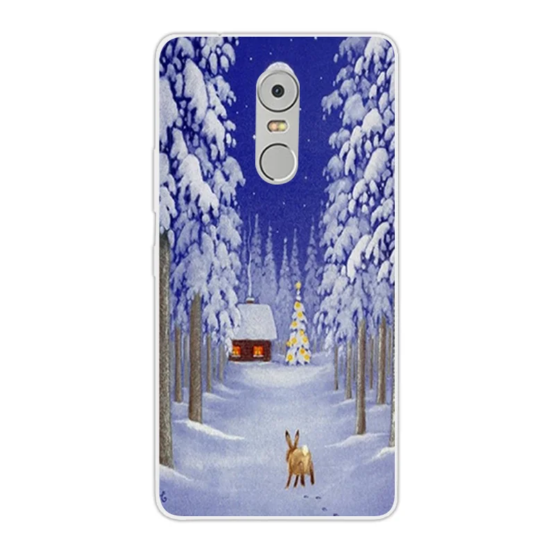 Чехол для Lenovo K6 Note Merry Christmas силиконовый чехол 5 &quot телефона Funda |